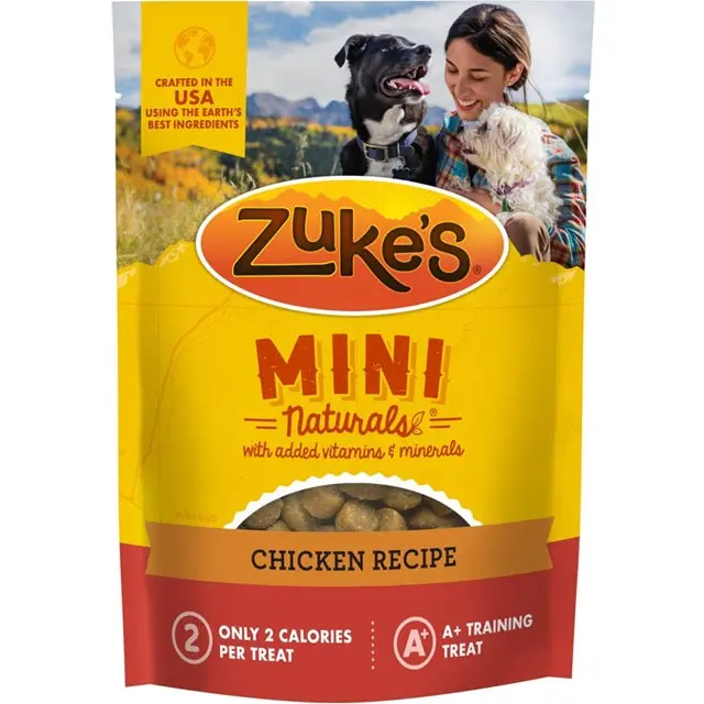 Zuke'S Mini Naturals Chicken Recipe Dog Treats – 6 Oz Pouch 1