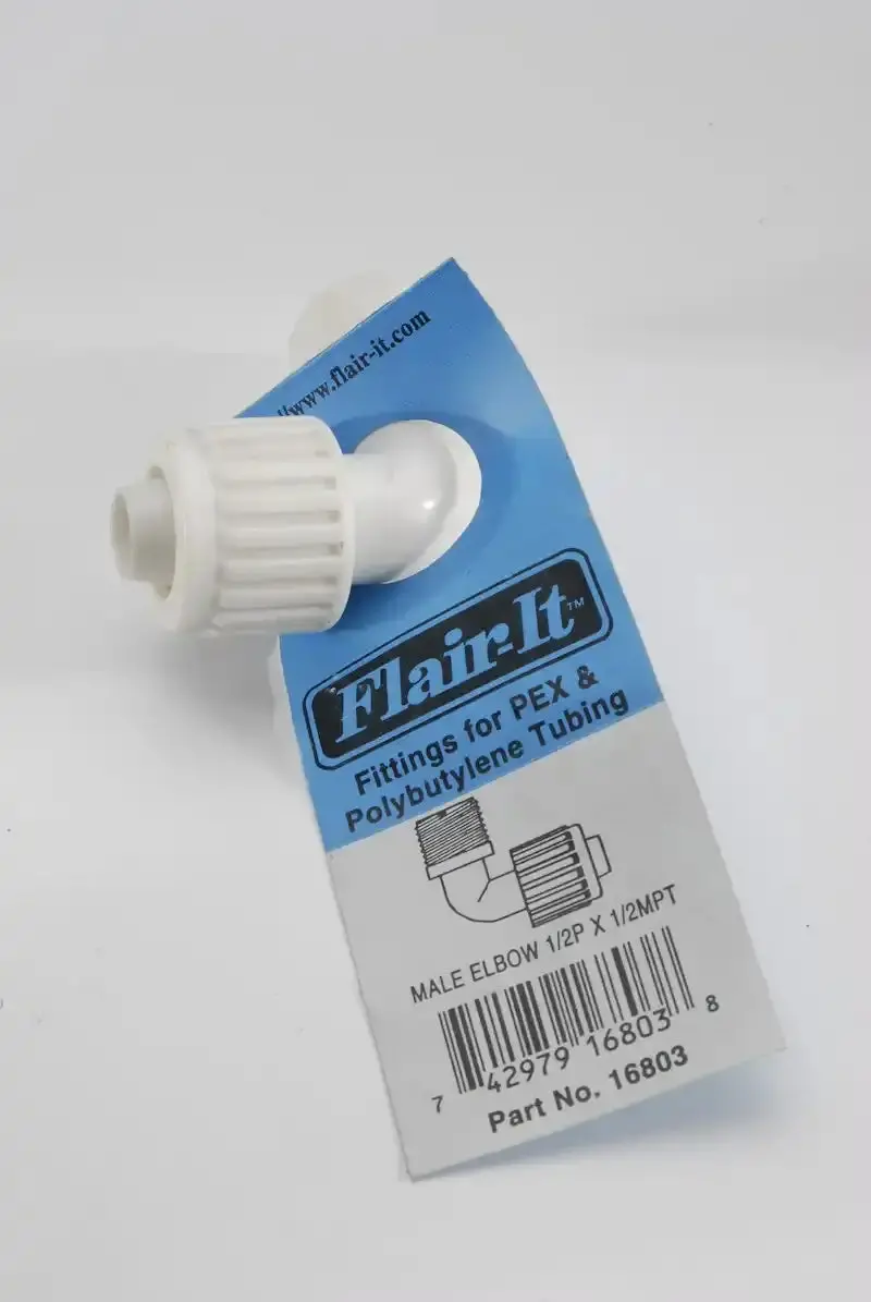 1/2-Inch X 1/2-Inch Stainless Steel Elbow Fitting – Single Piece 1