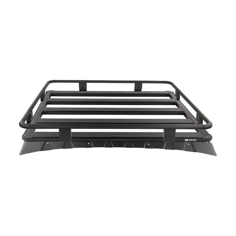 Arb Base313 Roof Rack System – 49" X 51" Platform With Mounting Kit, Wind Deflector & Full Perimeter Guard Rail 1
