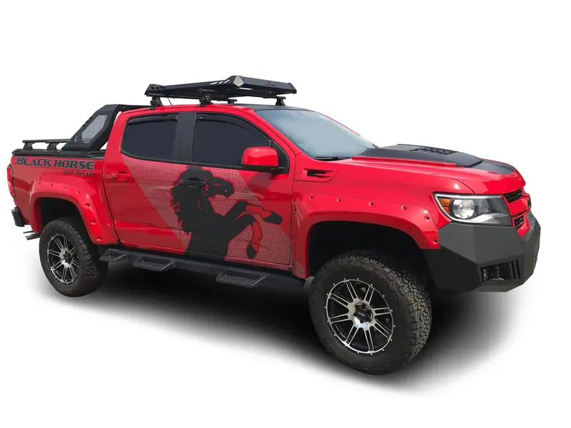 Black Horse Off-Road Superior Side Steps – Heavy-Duty Steel, Gm20 Series (Sup-Gm20) 1