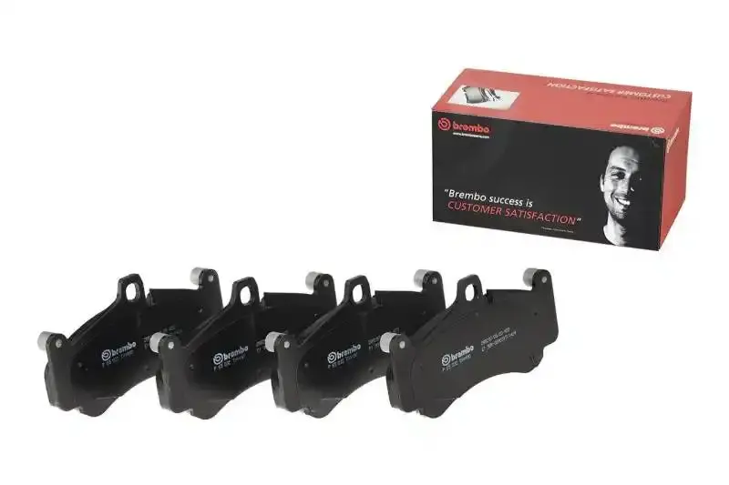 Brembo Ceramic Brake Pads For 2001–2003 Volkswagen Eurovan – Front Axle, Nao Premium Compound 1