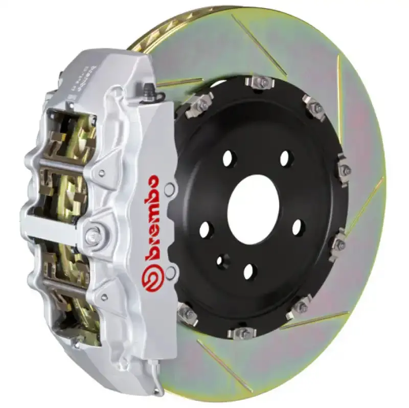 Brembo Gt Big Brake Kit For 2021+ Toyota Sienna – Front 6-Piston Calipers With 380X34Mm Slotted Rotors 1