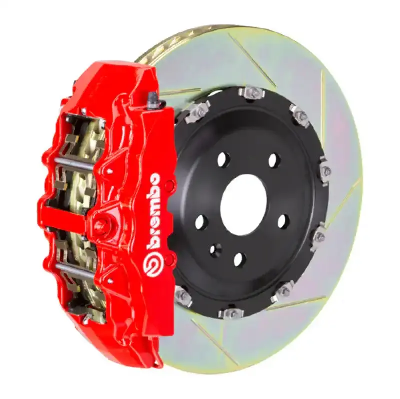 Brembo Gt Big Brake Kit – Front 6-Piston Calipers With 380X34Mm Two-Piece Slotted Rotors For 2018+ Audi Sq5 (Fy) 1