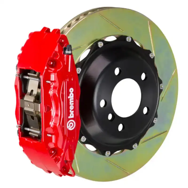 Brembo Gt Big Brake Kit – Front Slotted Rotors & Calipers For Mercedes C-Class (2001–2007) 1