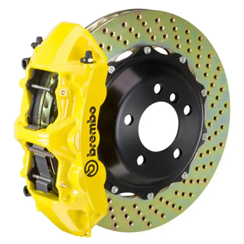 Brembo Gt Big Brake Kit – Mk5 Golf R32 Front Drilled Rotors (355X32Mm, 6-Piston) 1