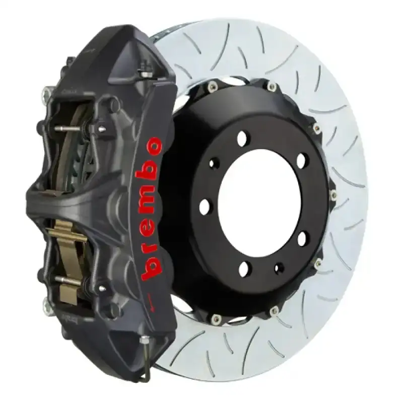 Brembo Gts Big Brake Kit For 2007–2015 Audi Tt 2.0T – Front, 355Mm Slotted Rotors, 6-Piston Calipers 1