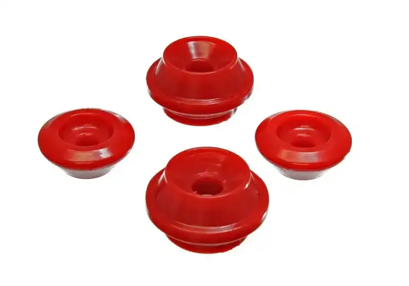Energy Suspension Red Rear Strut Tower Bushings For 1993–1999 Vw Golf Iii, Jetta Iii, And Gti 1