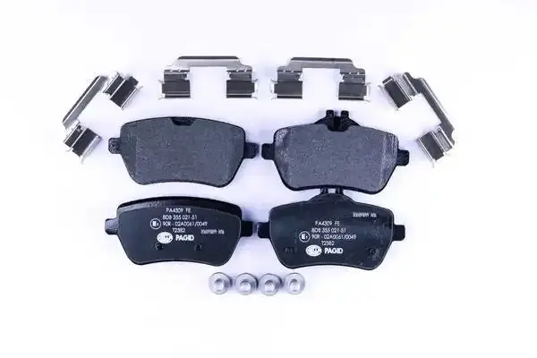 Hella 355021511 High-Performance Disc Brake Pad Set 1