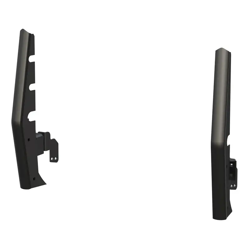 Luverne Black Steel Tubular Grille Guard – 2-Piece Upright Kit (Model 341725) 1