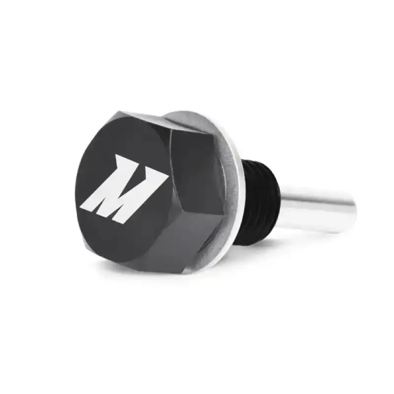 Mishimoto M12X1.5 Magnetic Oil Drain Plug – Matte Black Finish 1