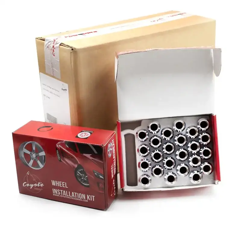 Oe-Style Lug Nut Set – M14 X 1.5, 13/16" Hex, 10-Piece Factory Replacement 1