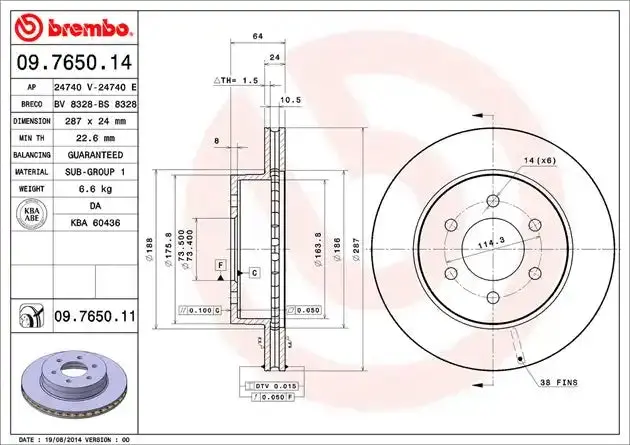 Premium Oem-Style Replacement Brake Rotor – Universal Disc Brake Component 1