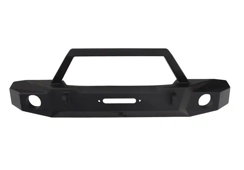 Rampage Trailguard Front Bumper With Integrated Winch Mount – Heavy-Duty Steel 1