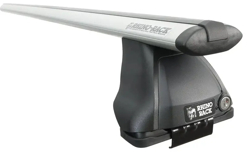 Rhino-Rack Vortex 2500 Silver Roof Rack System – Dual Aluminum Crossbars 1