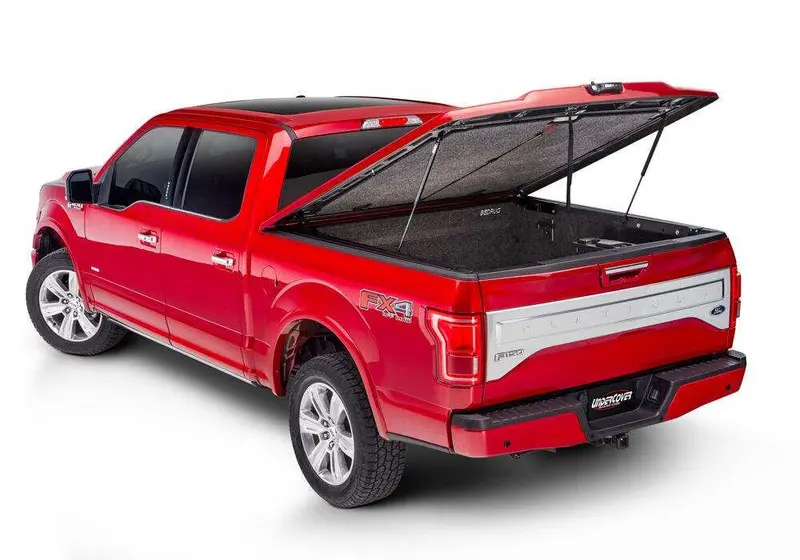 Undercover Elite Lx Tonneau Cover Uc4138L-4V6 For 2016–2023 Toyota Tacoma (5-Foot Bed) With Deck Rail Integration 1