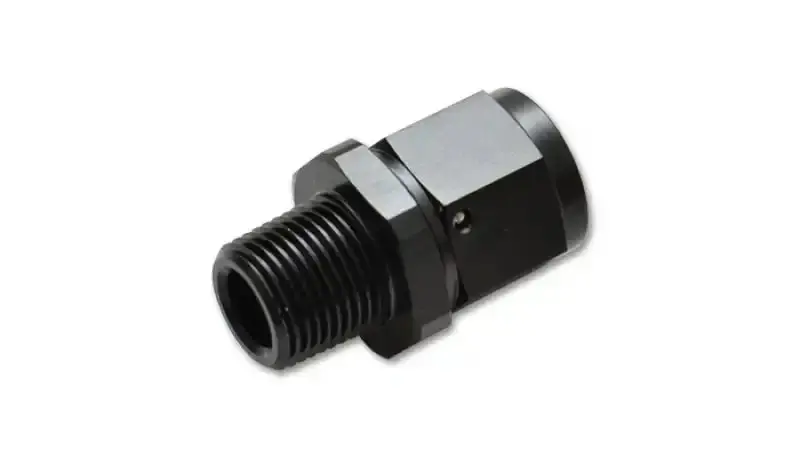 Vibrant -6An To 3/8" Npt Female Swivel Straight Adapter Fitting 1