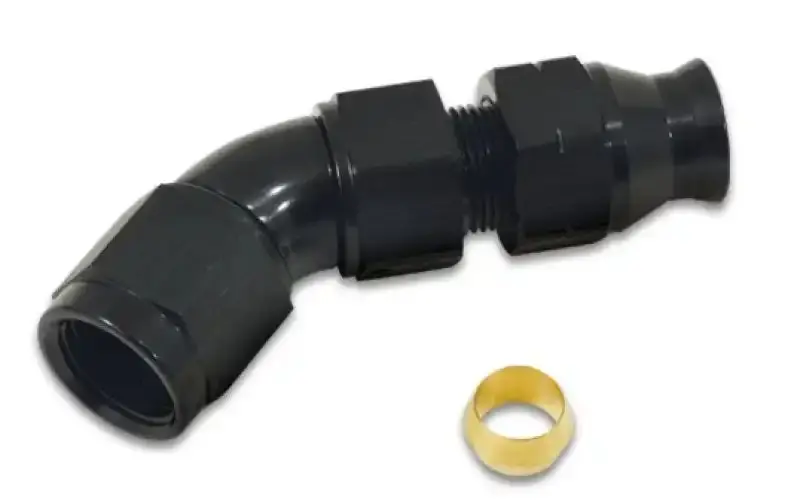 Vibrant Performance 45° 1/2-Inch Tube To Female 8An Adapter – Stainless Steel Fitting 1